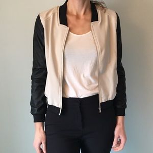 Dynamite bomber jacket, like new!